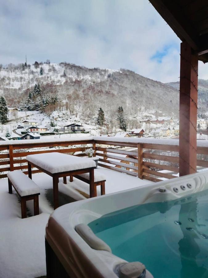 Villa Casa De Monzel With 6-Person Jacuzzi & Panoramic View à La Bresse Extérieur photo