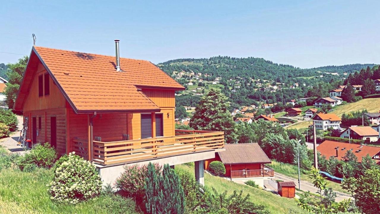Villa Casa De Monzel With 6-Person Jacuzzi & Panoramic View à La Bresse Extérieur photo