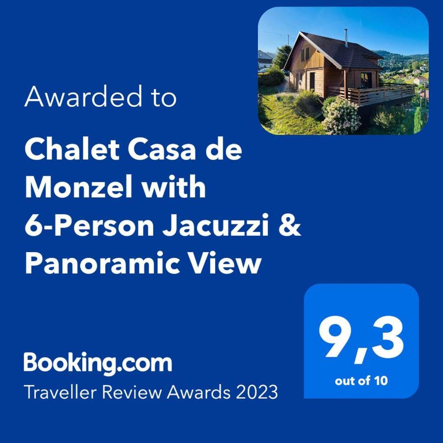 Villa Casa De Monzel With 6-Person Jacuzzi & Panoramic View à La Bresse Extérieur photo