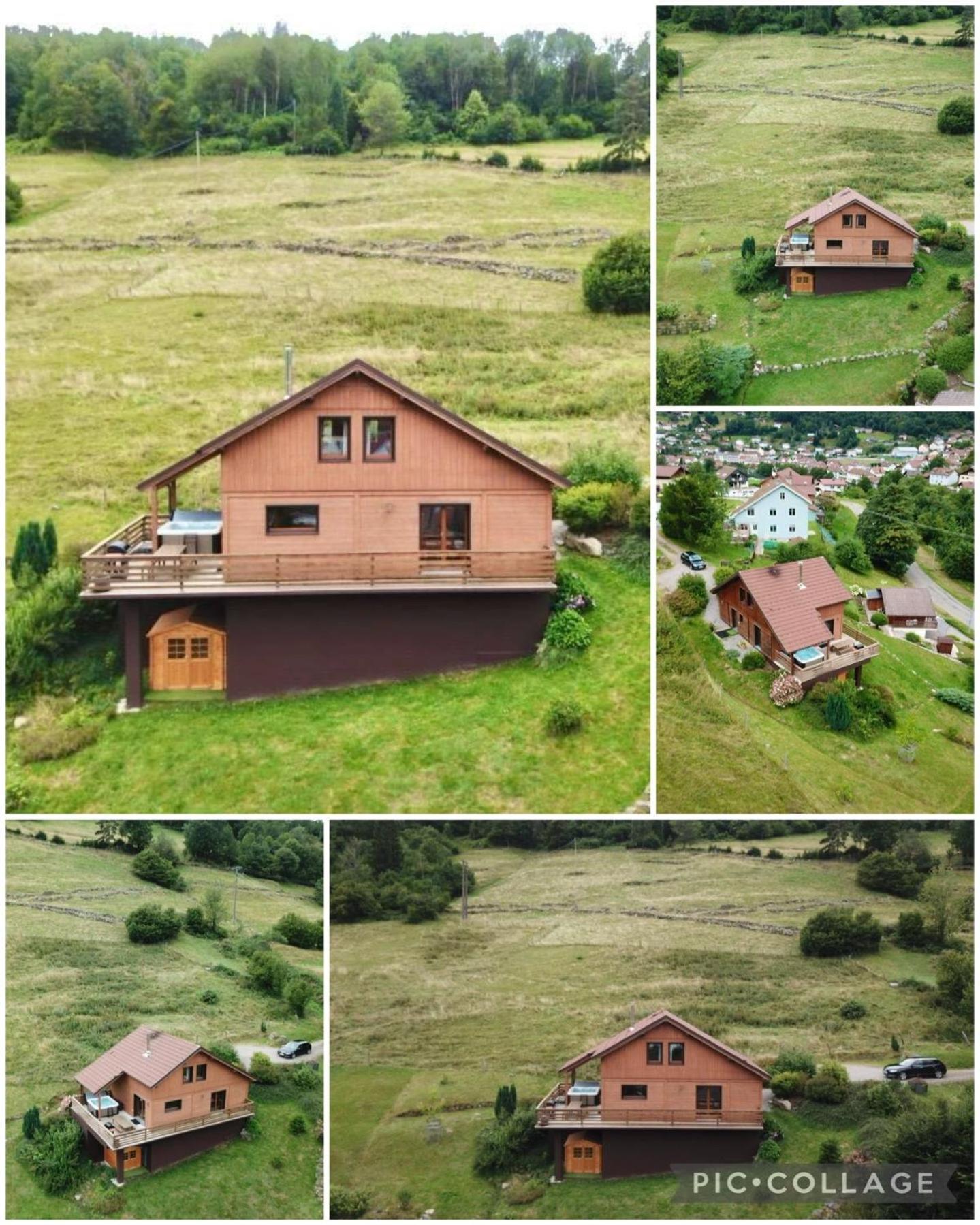 Villa Casa De Monzel With 6-Person Jacuzzi & Panoramic View à La Bresse Extérieur photo